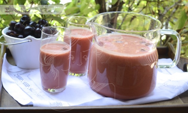 Gazpacho de cerezas
