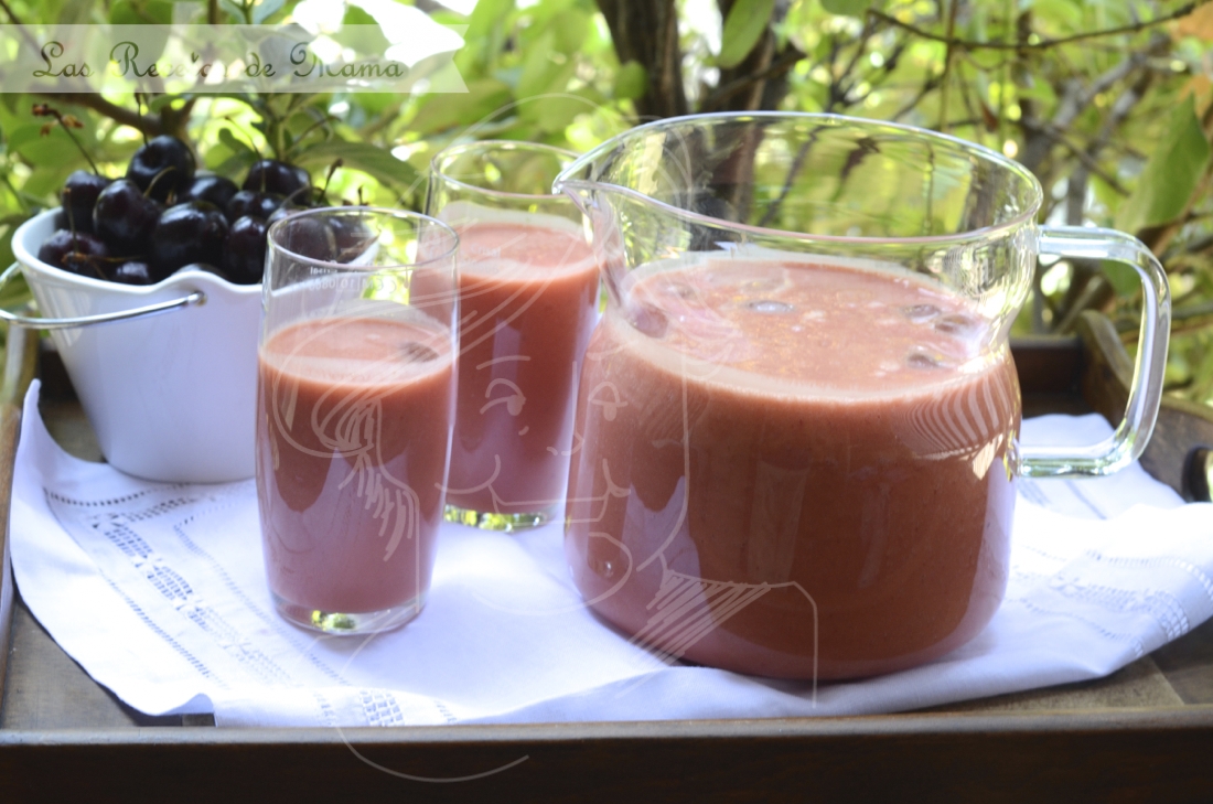 Gazpacho de cerezas