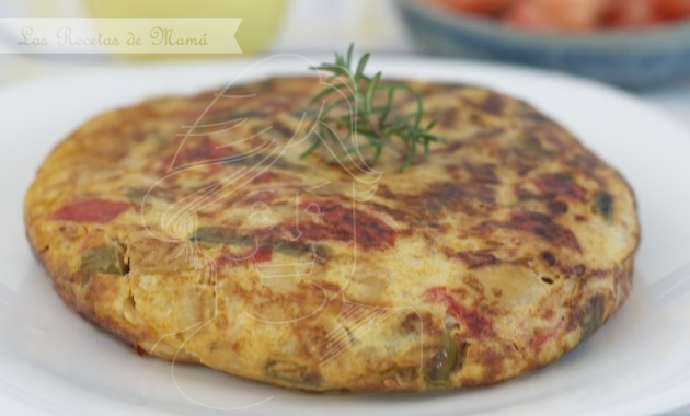 Tortilla de verduras