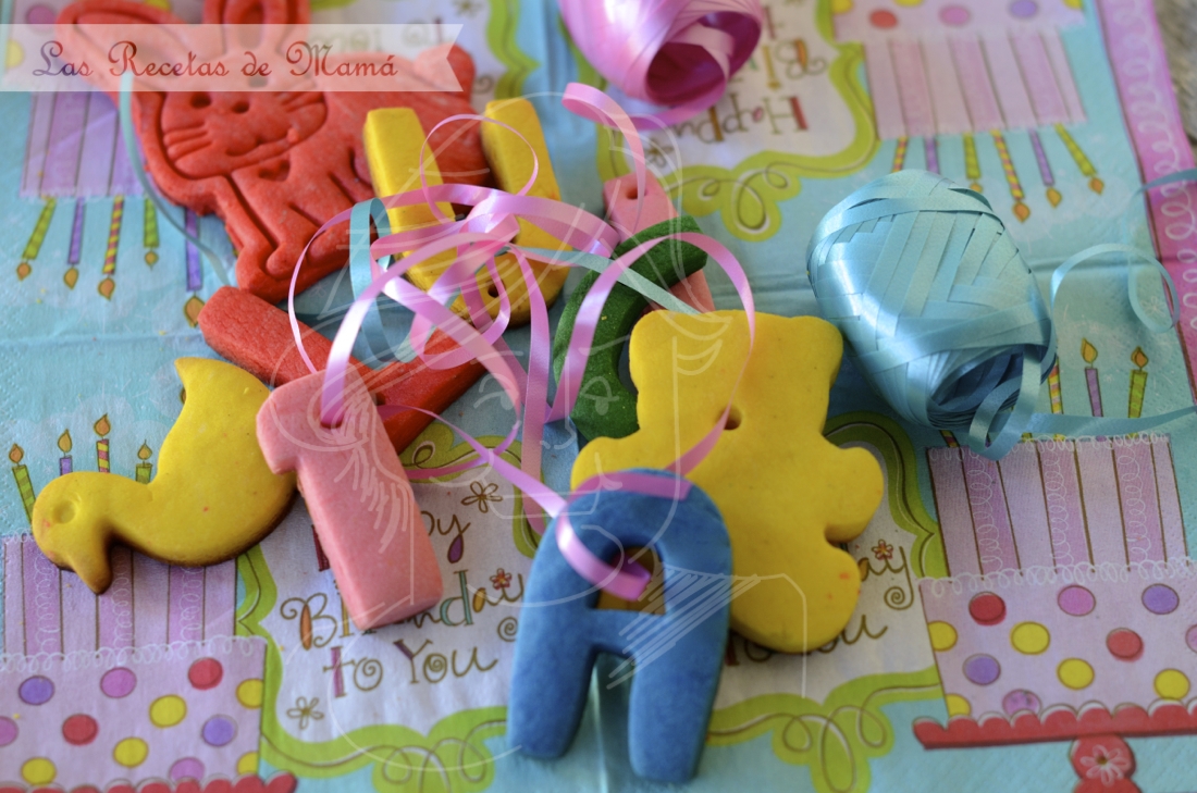 galletas de colores