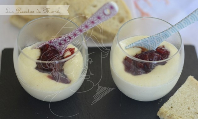 Brandada de bacalao con confitura de pimientos