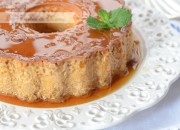 Flan casero de café bombón
