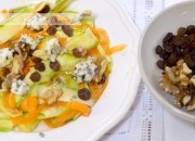 Linguini de verduras en ensalada