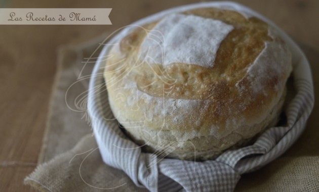 Pan amasado a mano. Video receta.