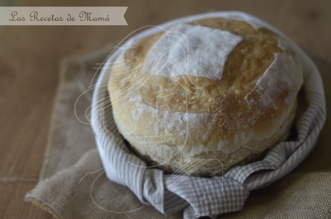 Pan amasado a mano. Video receta.