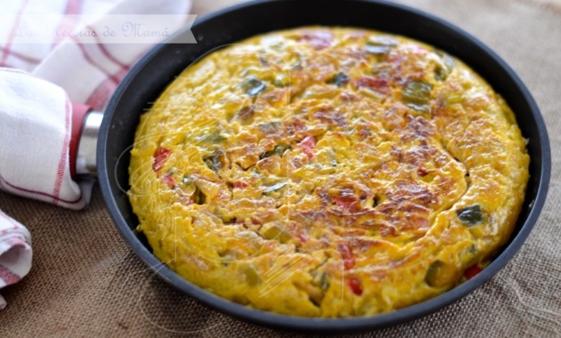 Tortilla de verduras