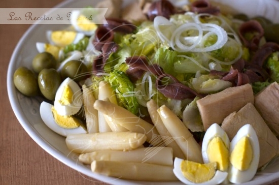 Ensalada mixta estilo Robin Food. Video receta.