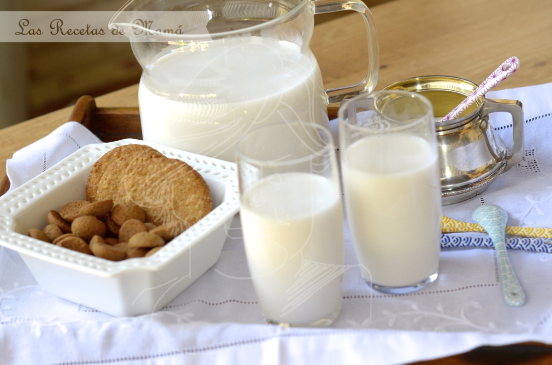Leche de almendras. Video receta.