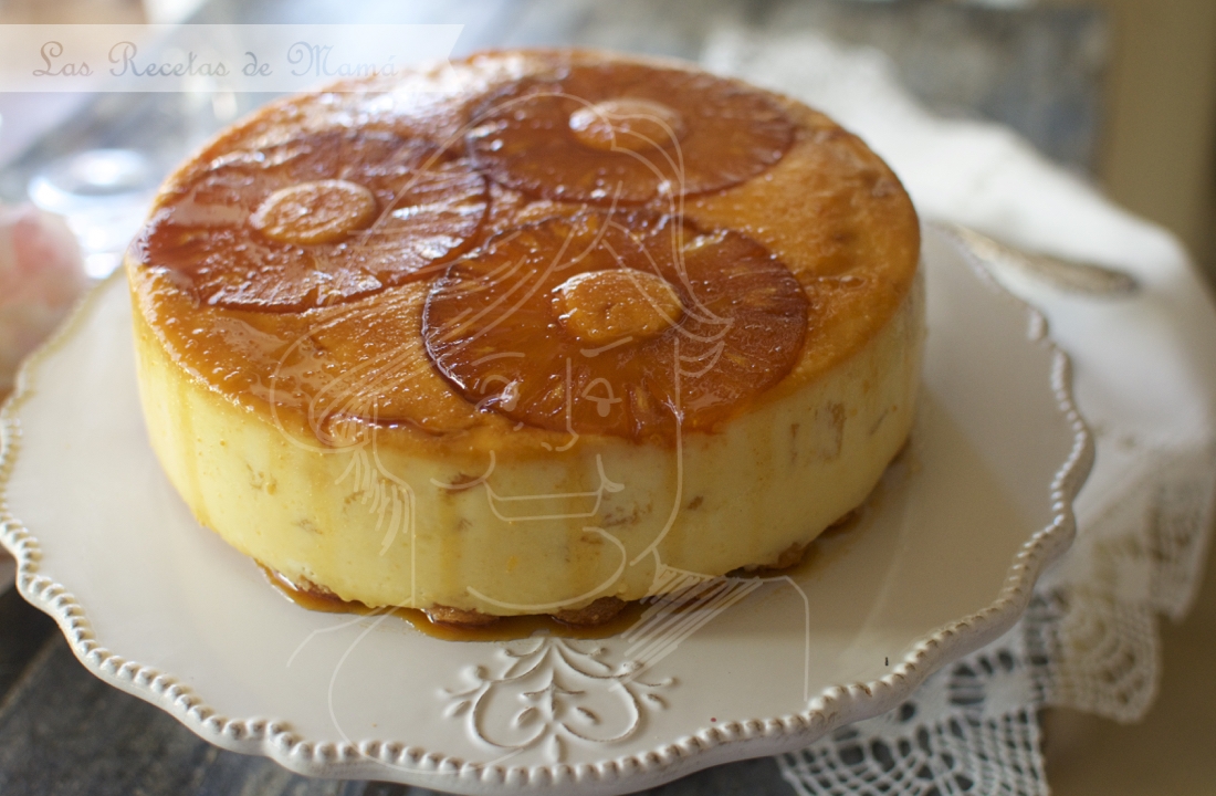 Receta de tarta de piña sin horno