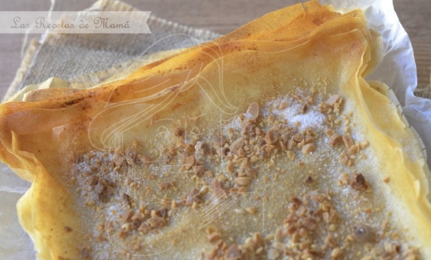 Cómo hacer empanada dulce crujiente de pasta brick