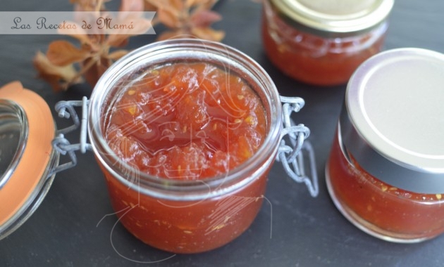 Como hacer mermelada de tomate. Video receta.