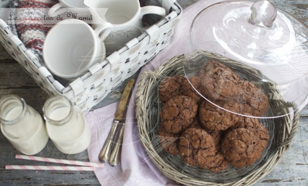 ¡¡ Es imposible comer solo una !! Brownie en forma de galletitas, una delicia