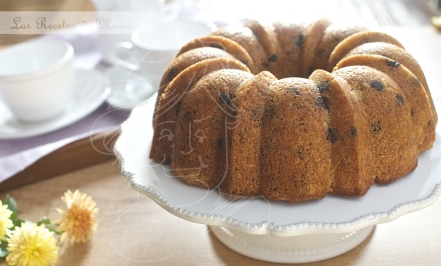 Bund cake con chip de chocolate y whisky. Video receta