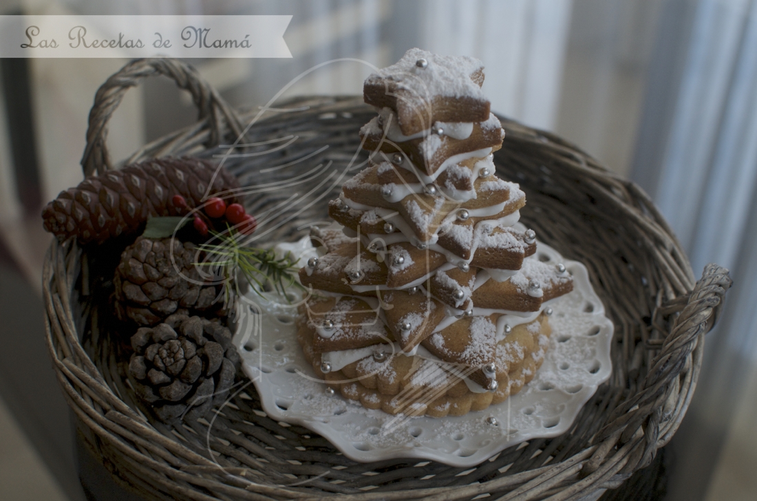 Árbol de Navidad de Galletas. Video receta
