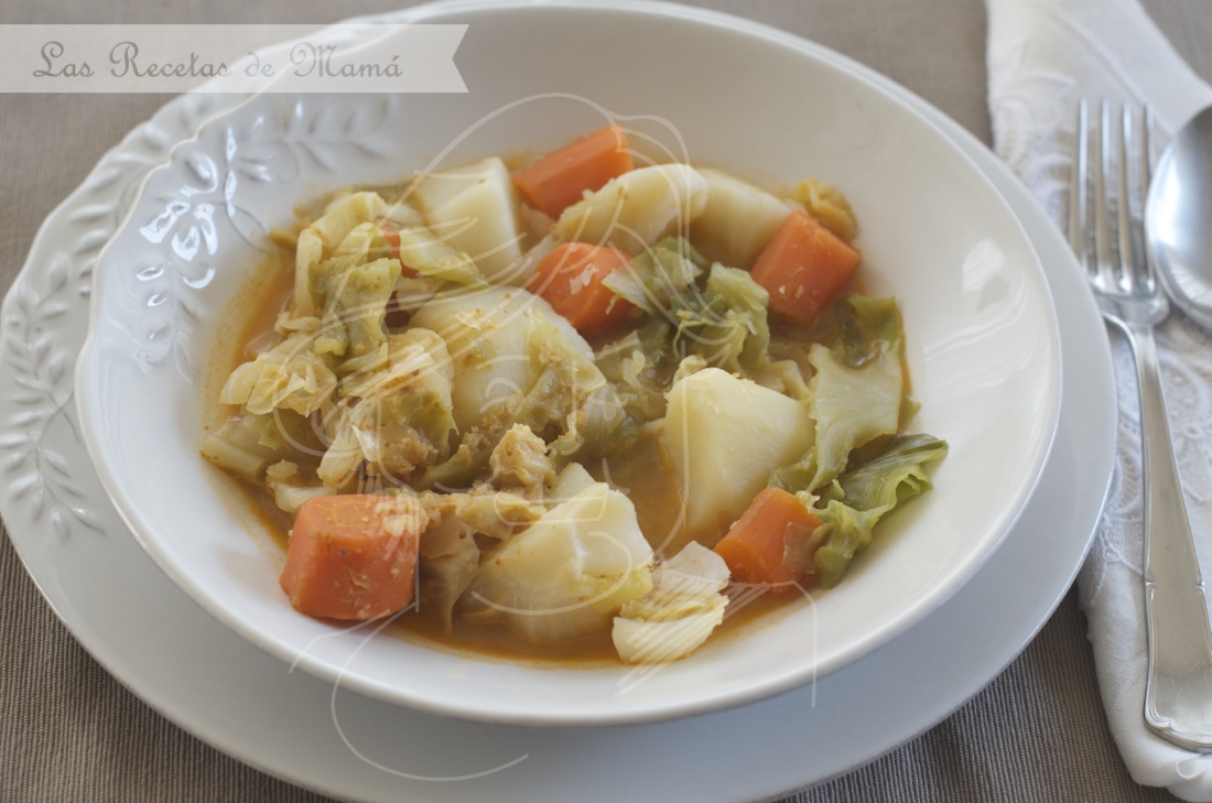 Estofado de hortalizas, receta de invierno.