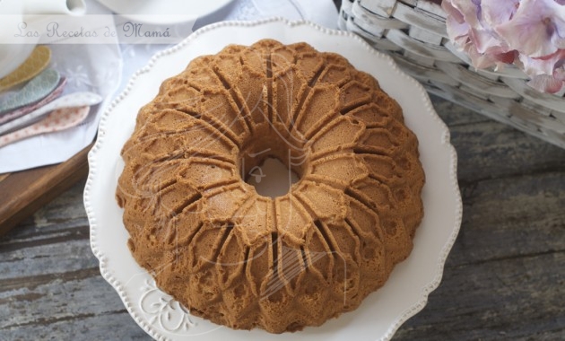 Bundt cake especiado al brandy. Video receta