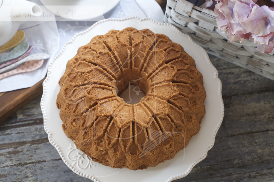 Bundt cake especiado al brandy. Video receta