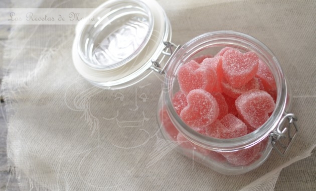 Caramelos de goma. Video receta