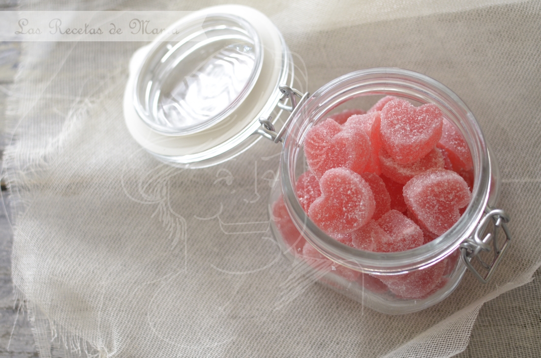 Caramelos de goma. Video receta