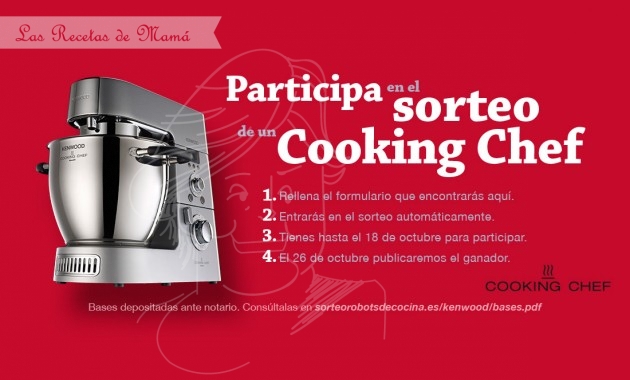Sorteo de una Cooking Chef de Kenwood
