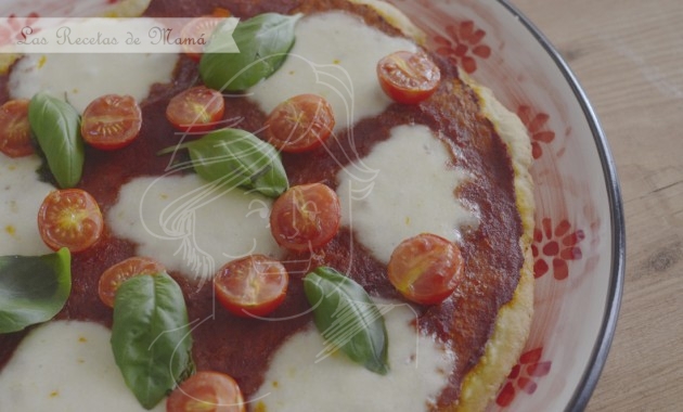 Pizza margarita. Video receta