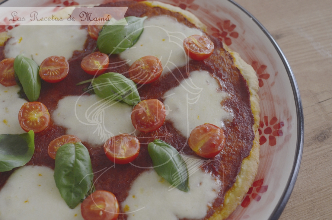 Pizza margarita. Video receta