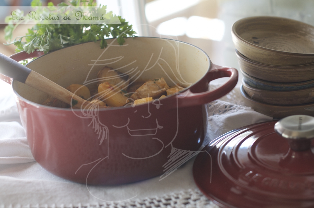 Marmita de bonito en cocotte. Video receta