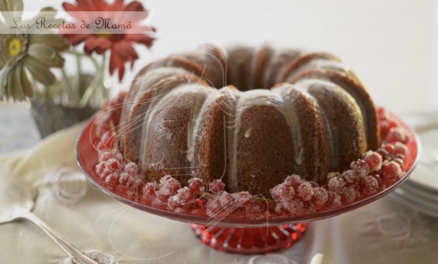 Bundt cake de mandarina y Cointreau. Video receta