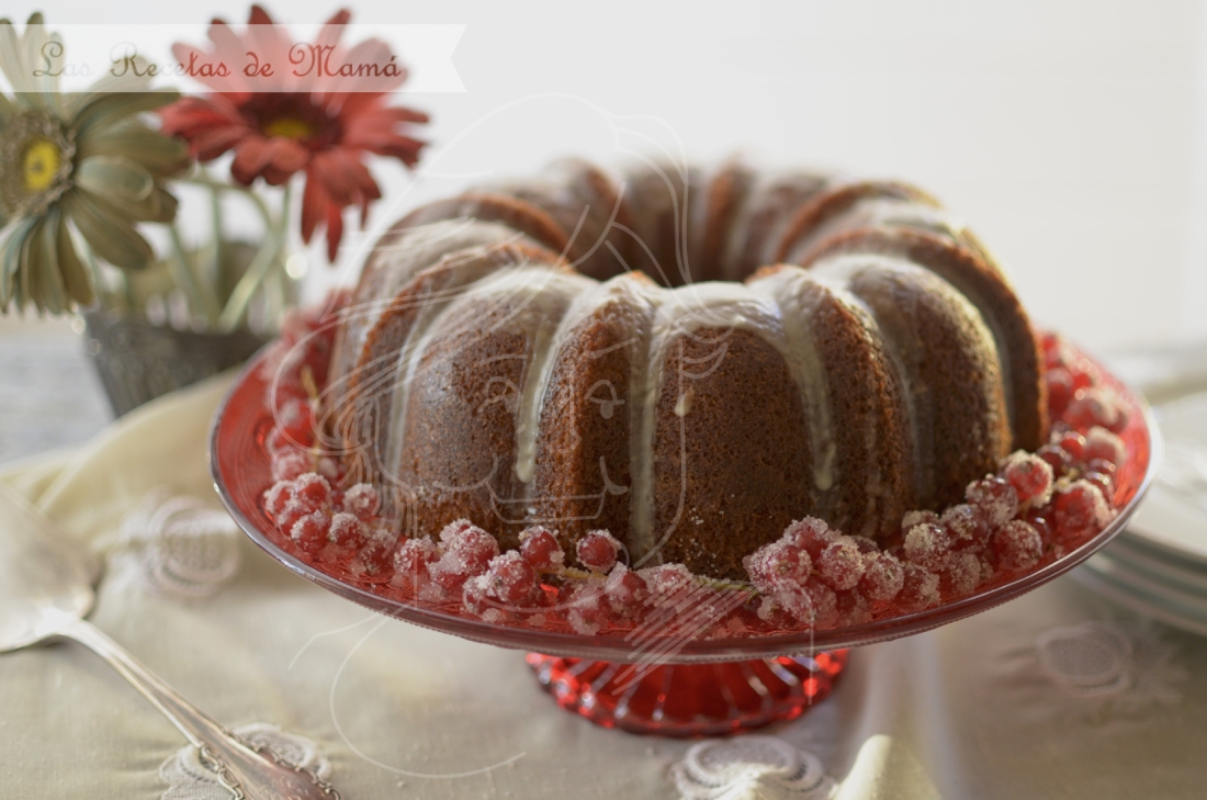 Bundt cake de mandarina y Cointreau. Video receta