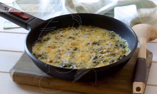 Espinacas con bechamel. Video receta