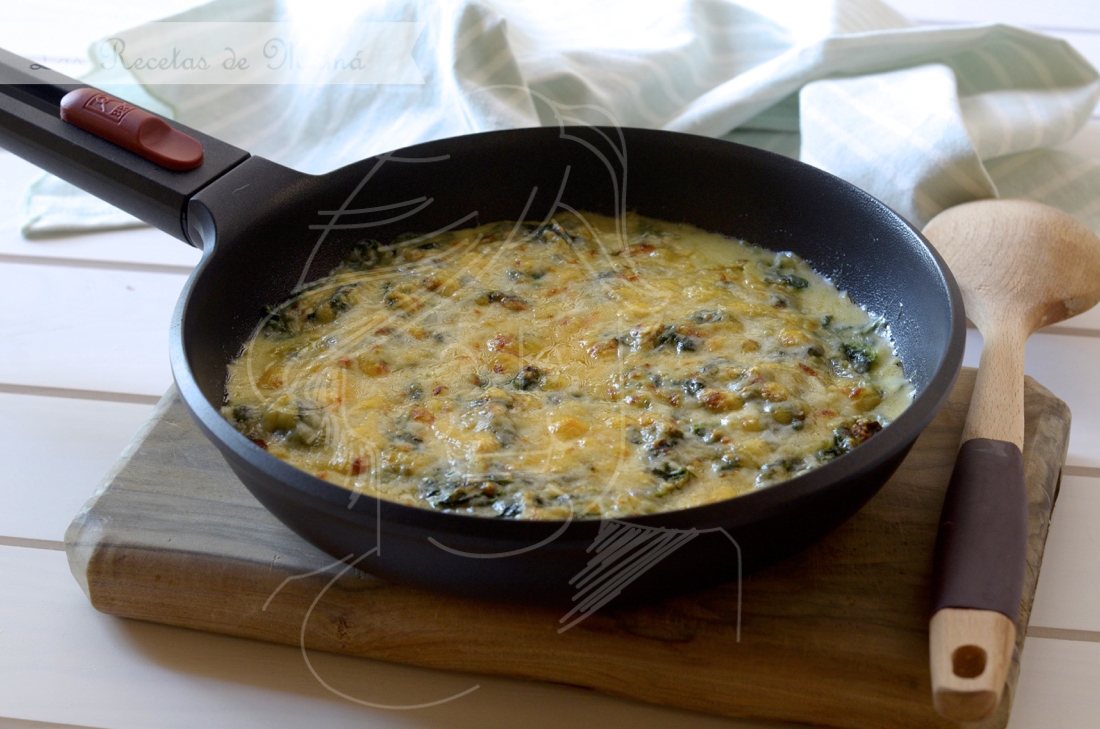 Espinacas con bechamel. Video receta