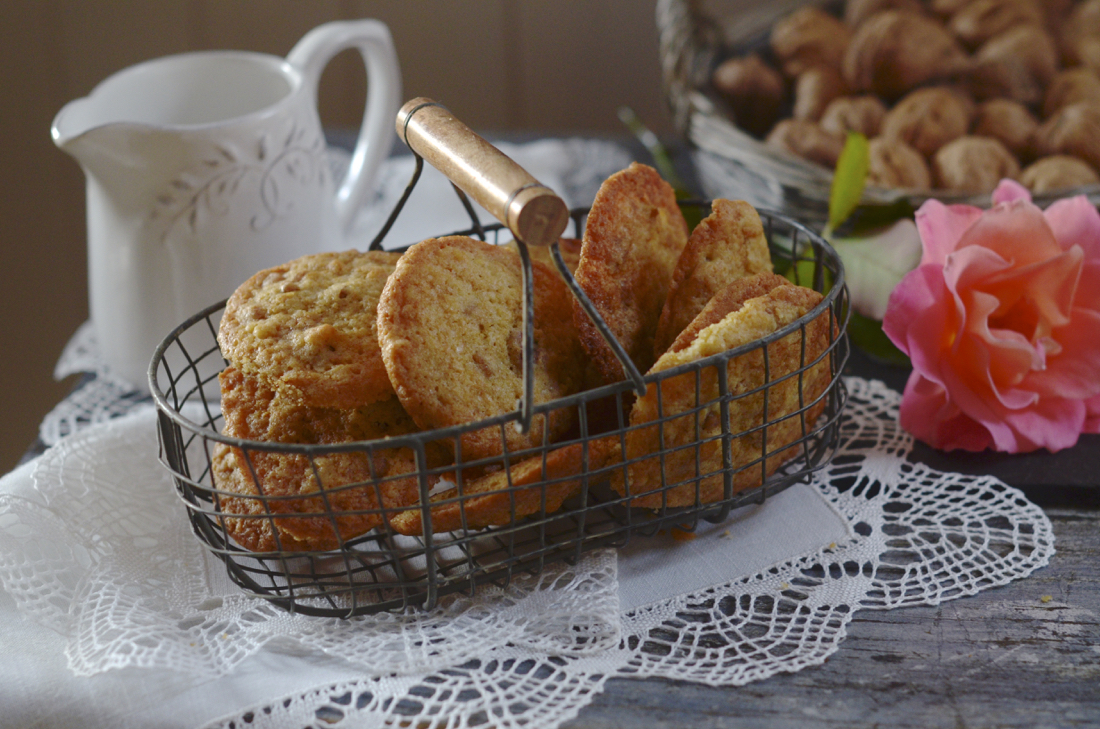 Cookies de nueces y caramelo. Video receta