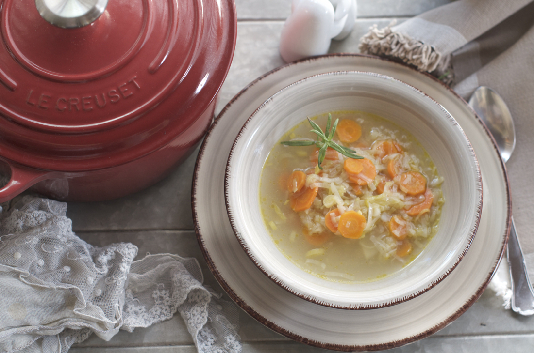Sopa de puerros. Video receta