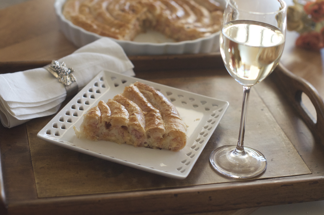 Empanada en espiral. Video receta