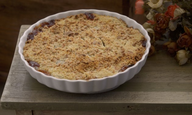 Crumble de fresas