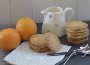 Galletas de naranja y almendra. Video receta