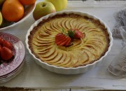 Tarta fácil de manzana. Video receta