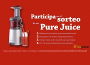 Sorteo de una Licuadora KENWOOD PURE JUICE