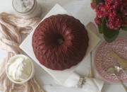 Red Velvet Bundt Cake. Video receta
