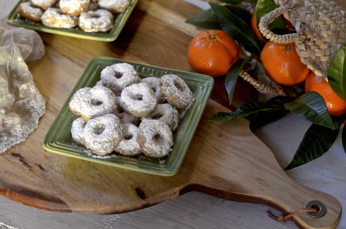 Roscos de vino y Frantoio. Video receta