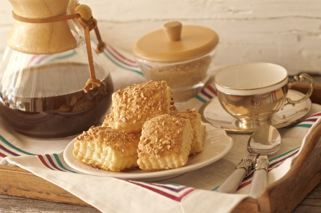 Empanadillas dulces de almendra. Video receta