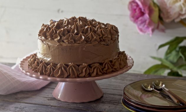 Tarta de chocolate y moka. Video receta