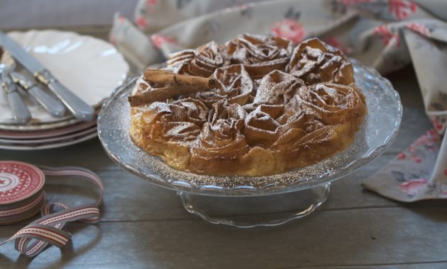 Ruffle milk pie. Video receta