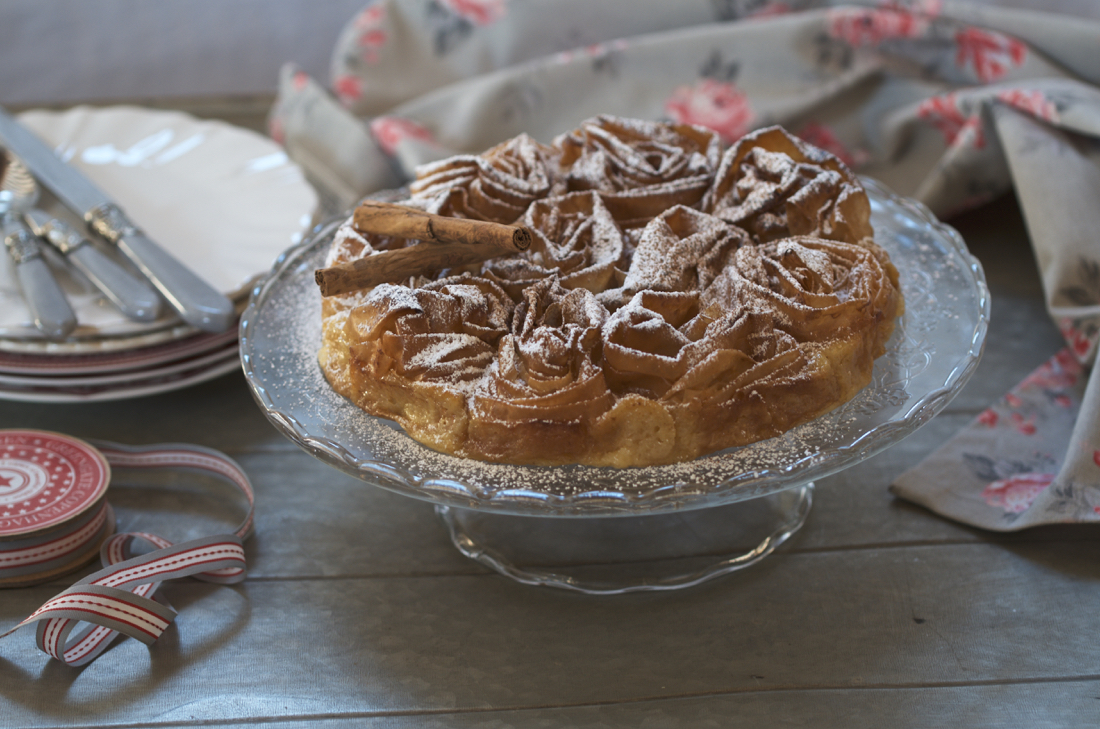 Ruffle milk pie. Video receta
