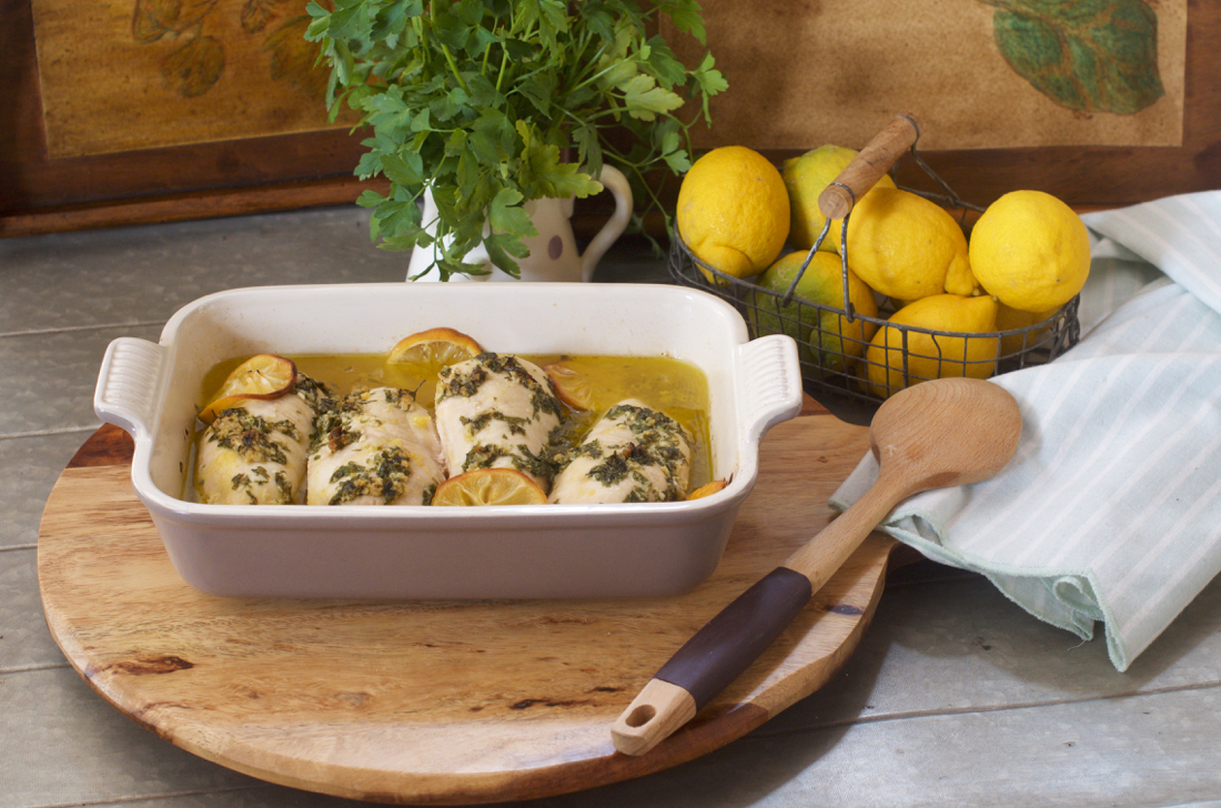 Pollo al horno