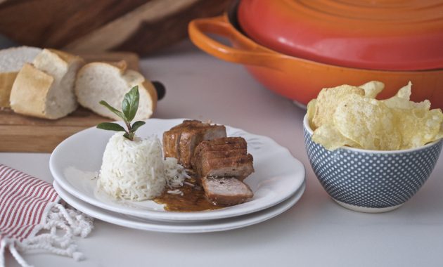 Lomo ibérico en salsa. Video receta