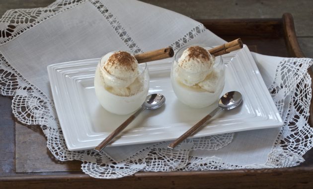 Helado de leche merengada. Video receta