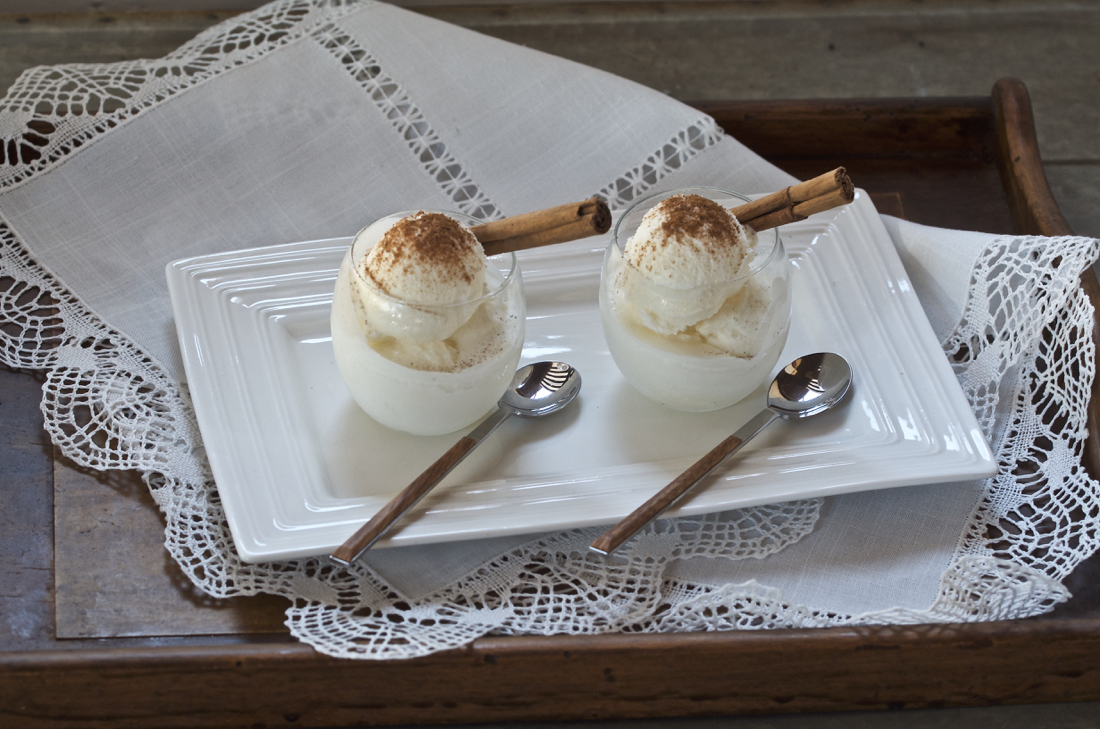 Helado de leche merengada. Video receta