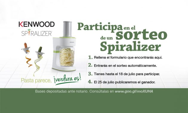 Sorteo de un Spiralizer