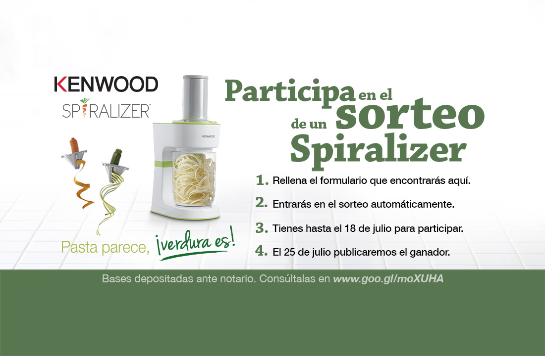 Sorteo de un Spiralizer